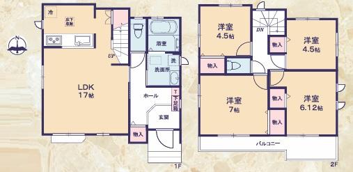 清水区淡島町　新築全3棟　2号棟
