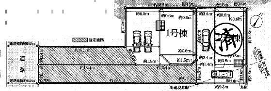 静岡市清水区袖師町第5　新築分譲住宅　全2棟　1号棟