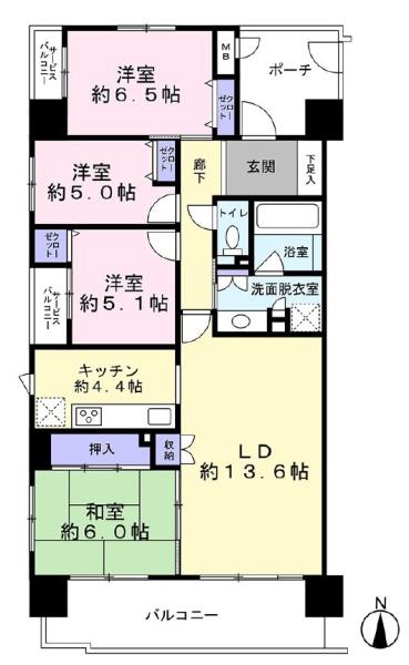 サーパス清水永楽町6階
