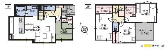 葵区北一丁目7期新築分譲住宅全4棟　1号棟