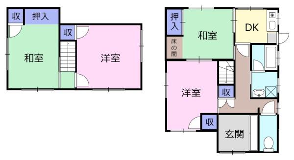 静岡市駿河区西島の中古一戸建て