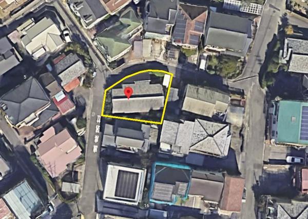葵区千代田２丁目　北街道と唐瀬街道に出やすい立地の角地