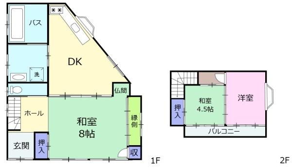 静岡市清水区蒲原神沢の中古一戸建て