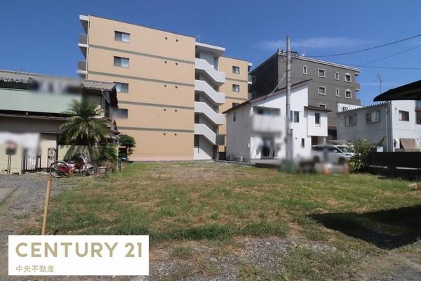 駿河区中田　石田街道と丸子池田線交点付近の住宅用地