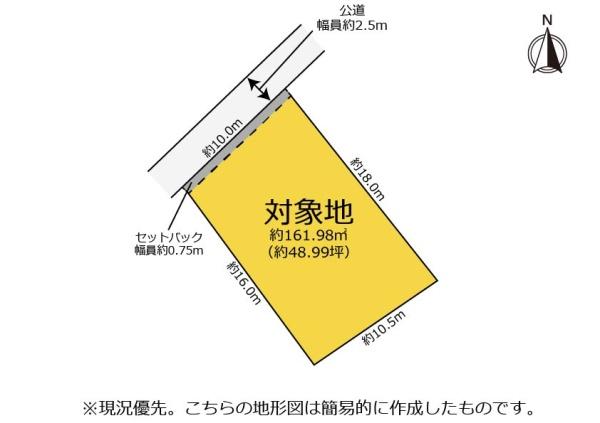 静岡市清水区駒越南町の土地