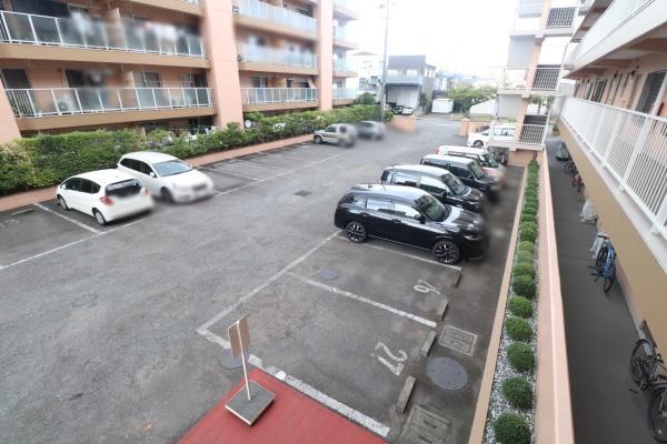 エクセレント村松Ｂ棟　南面開けた３階カド部屋