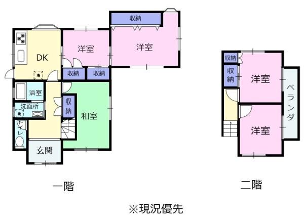 静岡市葵区足久保口組の中古一戸建て