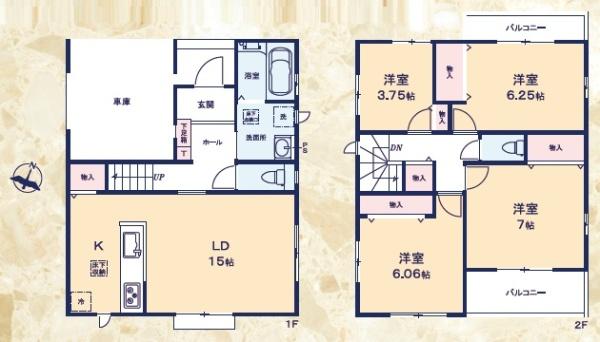 清水区山原3期　新築全1棟　1号棟