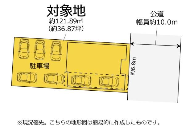 ＲＣ造　軽自動車７台駐車できます
