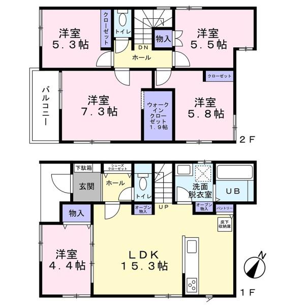 ＼駿河区広野4丁目／　未使用住宅　2号棟
