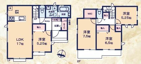 清水区蒲原東　新築全2棟　B号棟
