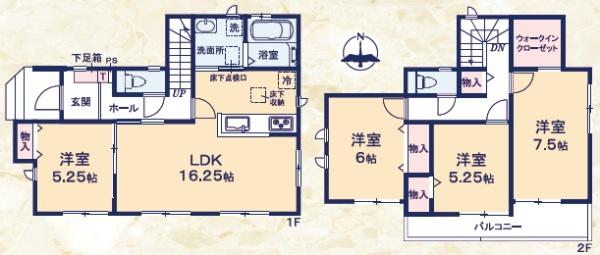 清水区高橋9期　新築全5棟　A号棟