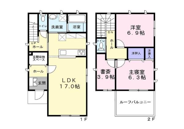葵区唐瀬一丁目　トヨタホームのオール電化住宅