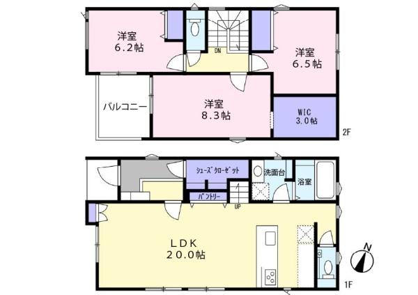 駿河区高松　海が見える築浅戸建て