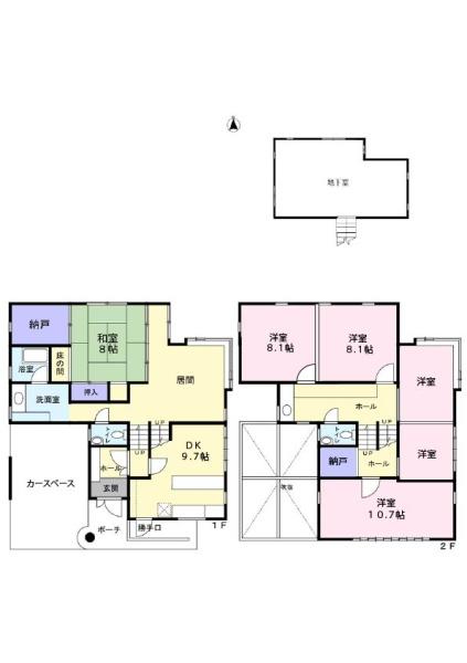 ＼スキップフロアのある中古住宅／葵区瀬名川3丁目