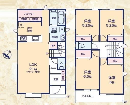 駿河区津島町　新築全2棟　A号棟