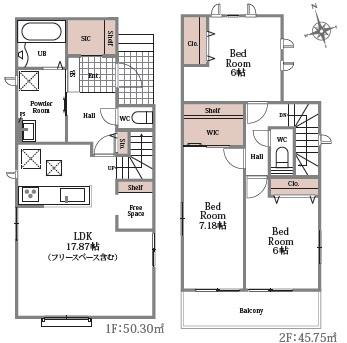 葵区北2丁目　新築全1棟　A号棟