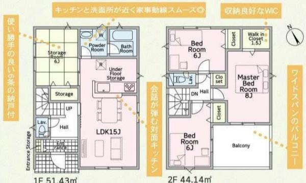 葵区北第7期 新築全2棟 1号棟