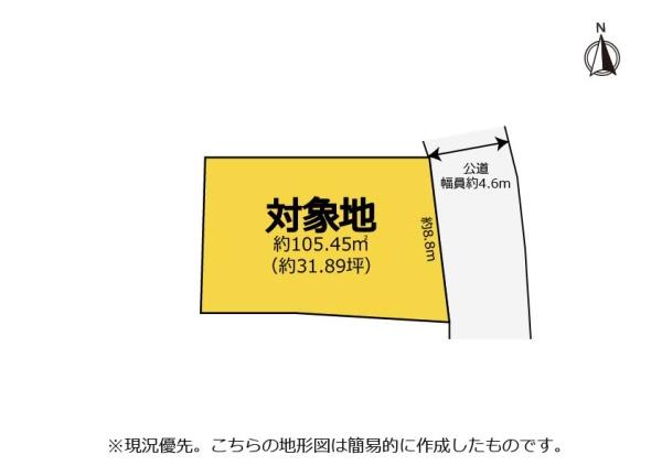 葵区音羽町　土地