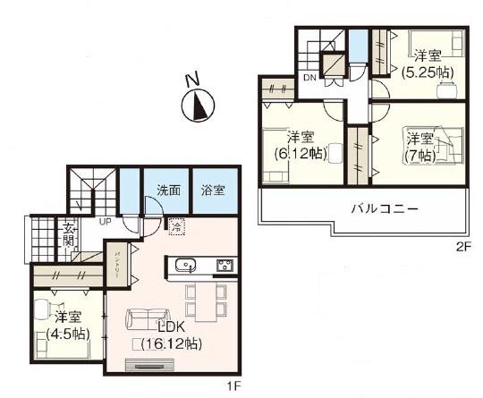 豊川市三蔵子町　1号棟