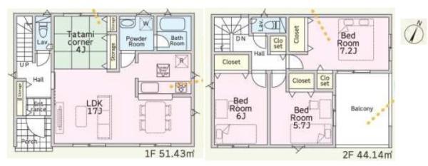 豊川市篠束町　第4　全2棟　2号棟