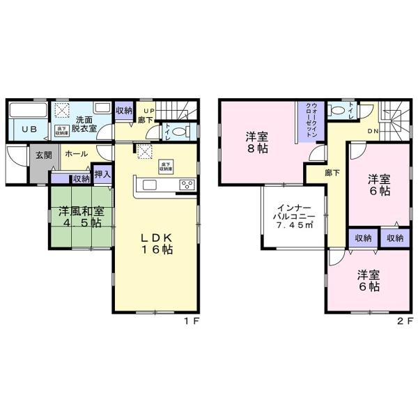 牛川町　一建設施工築浅　中古住宅