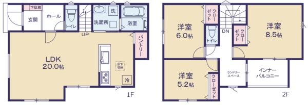 豊川市　蔵子1丁目　24-1期新築全1棟