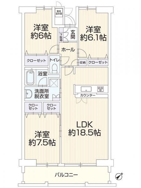 ピュアライフ草間3　中古マンション
