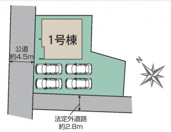 豊川市伊奈町佐脇原　新築全1棟　1号棟