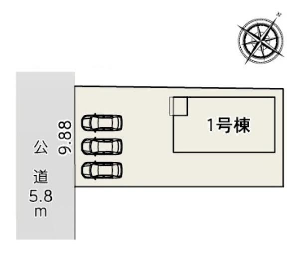 豊川市小坂井町58期　新築　全2棟　1号棟