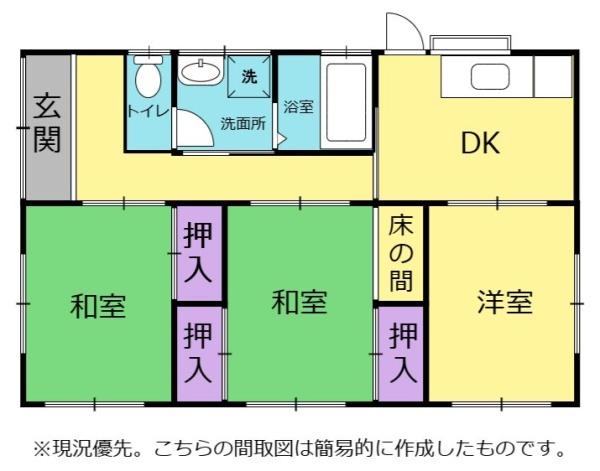 セカンドハウスとしても利用できます　新城市川田　中古住宅
