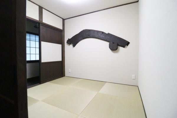 羽根井中古マンション ヴィンテージ溢れる空間です(和室)