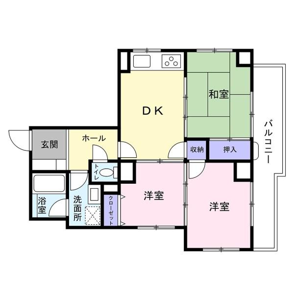 丸美ロイヤルマンション中柴304号　きれいな室内です