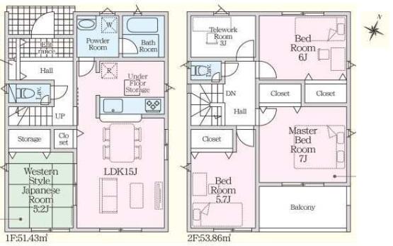 豊川市江島町　第1期　新築　全3棟　2号棟