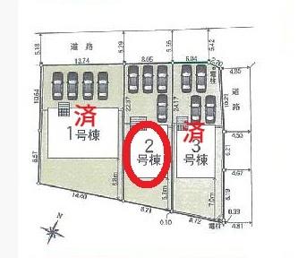 豊川市江島町　第1期　新築　全3棟　2号棟