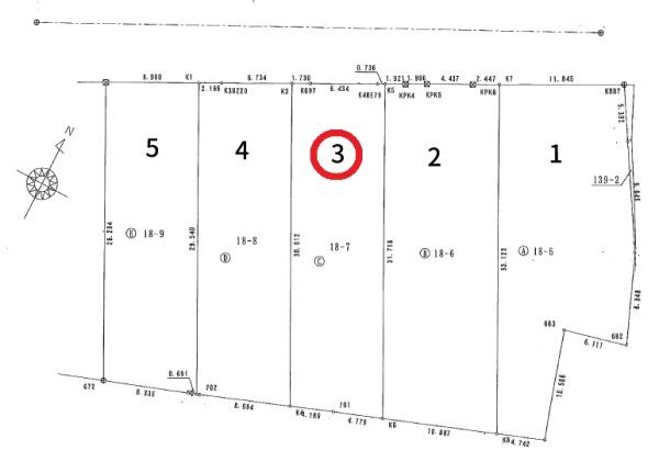 豊川市御津町　第1期　新築全5棟　3号棟（平屋建て）