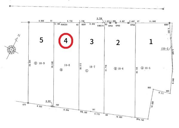 豊川市御津町　第1期　新築全5棟　4号棟（平屋建て）
