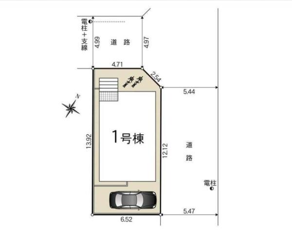 豊川市伊奈町第27　新築全1棟　１号棟