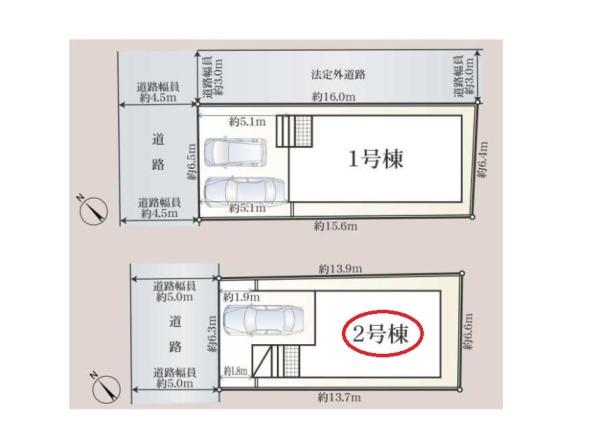 豊川市伊奈町第26　新築全2棟　2号棟