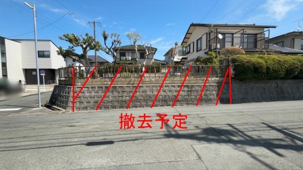 建築条件なし　南向き整形地　日当たり良好