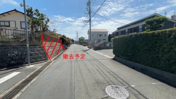 建築条件なし　南向き整形地　日当たり良好