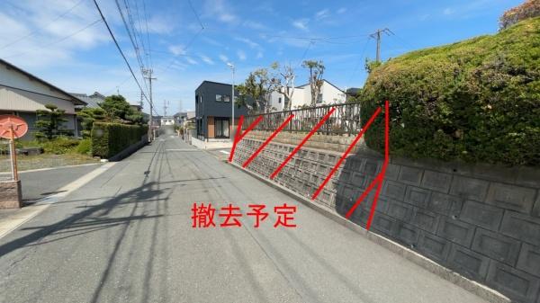 建築条件なし　南向き整形地　日当たり良好