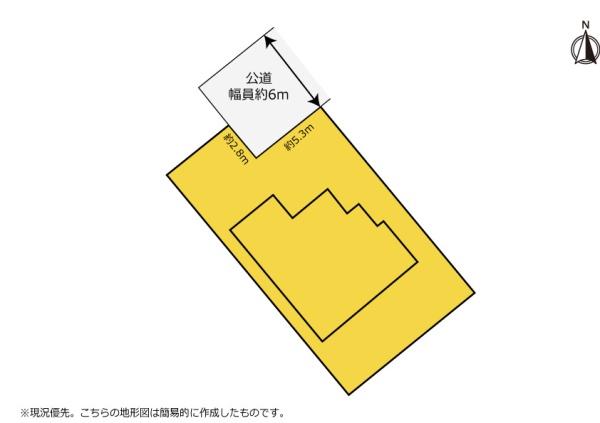 サーラ住宅施工　行き止まり地で交通量が少ない前面道路