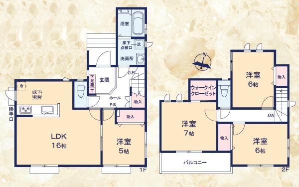 藤枝市小石川町第2期新築全2棟　1号棟