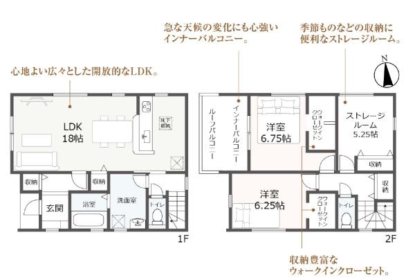 藤枝市南新屋第1期新築全4棟　1号棟