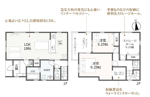 藤枝市南新屋第1期新築全4棟　2号棟