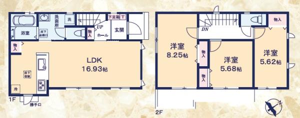藤枝市田中２丁目第1期新築全2棟　1号棟