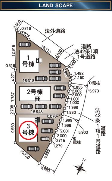島田市金谷泉町第1期新築全3棟　3号棟