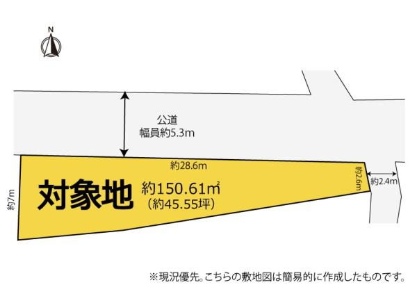島田市稲荷４丁目の売土地
