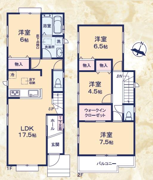 焼津市駅北第9期新築全1棟　A号棟